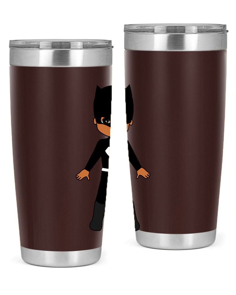 super kid 8#- black men - boys- tumbler