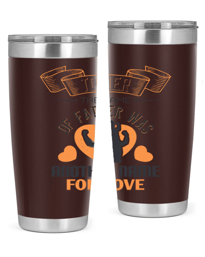 to her the name of father 144#- fathers day- Tumbler