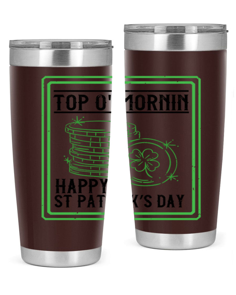 top o mornin happy st patrick’s day Style 8#- St Patricks Day- Tumbler