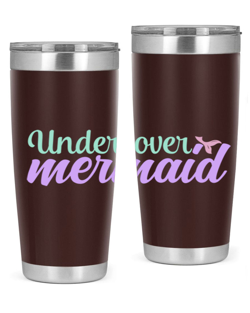 undercover mermaid 8#- mermaid- Tumbler
