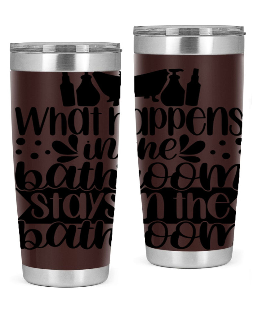 what happens in the bathroom 6#- bathroom- Tumbler