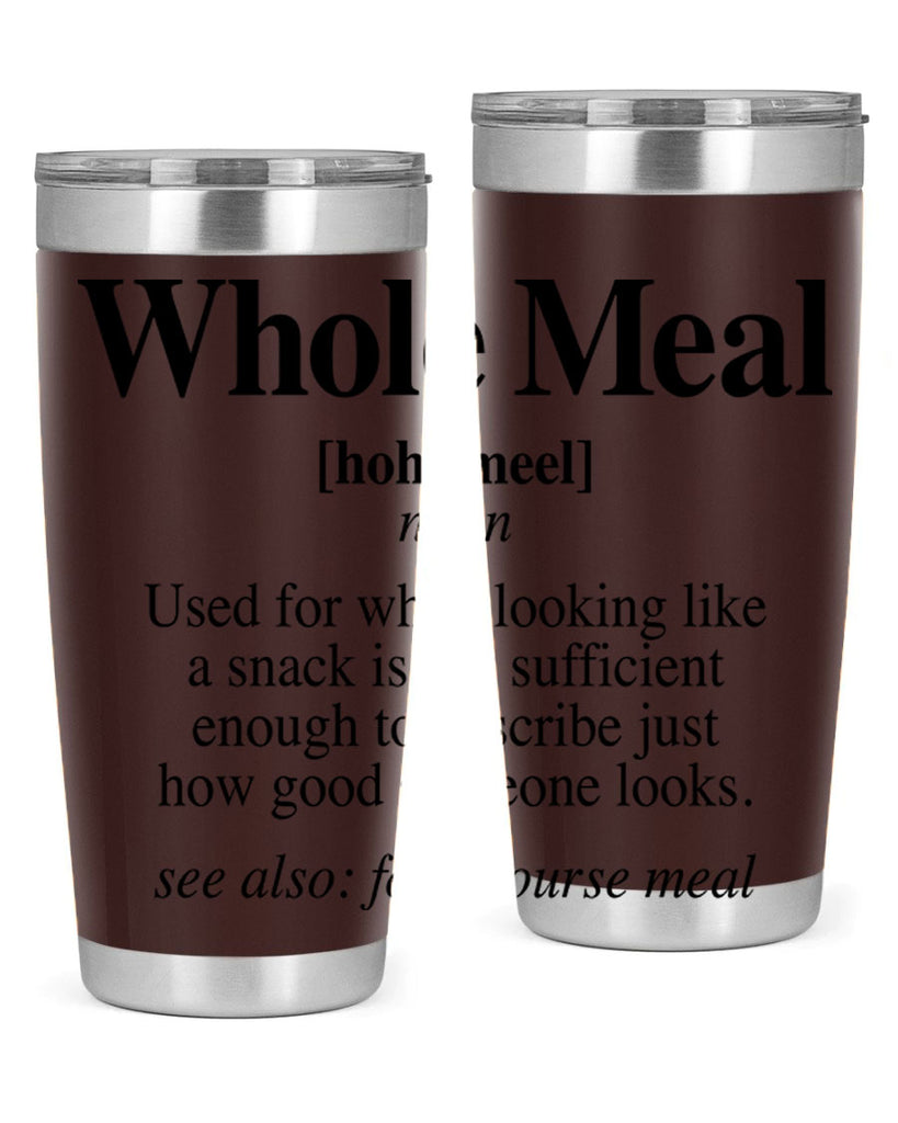 whole meal 10#- black words phrases- Cotton Tank