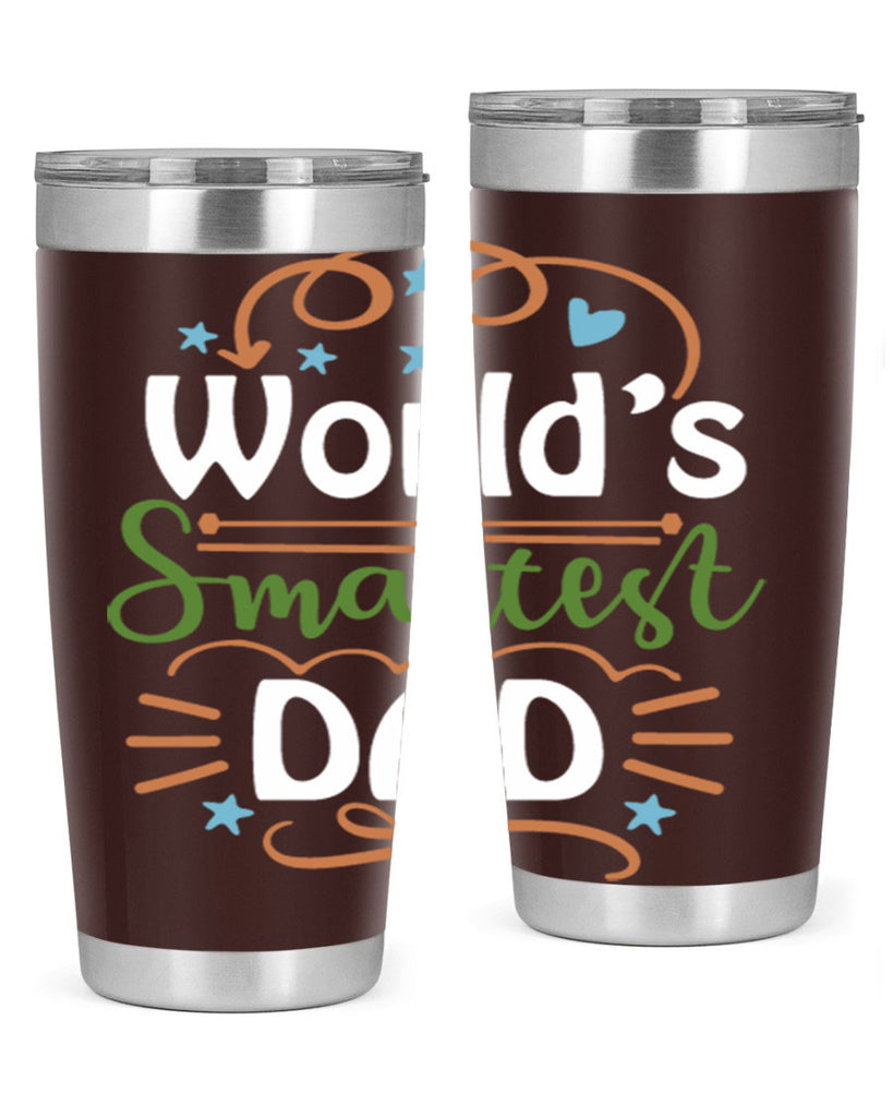 world’s smartest dad 2#- fathers day- Tumbler