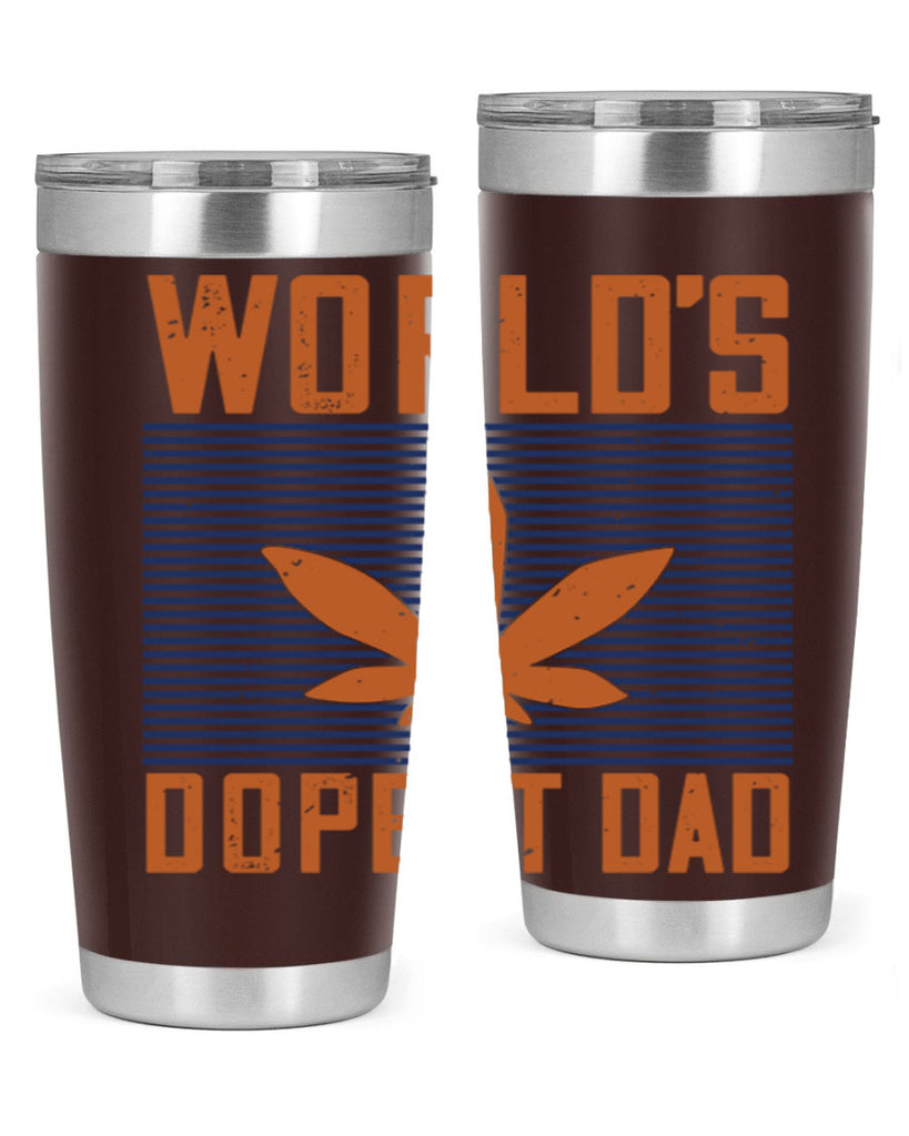 worlds dopest dad 148#- fathers day- Tumbler