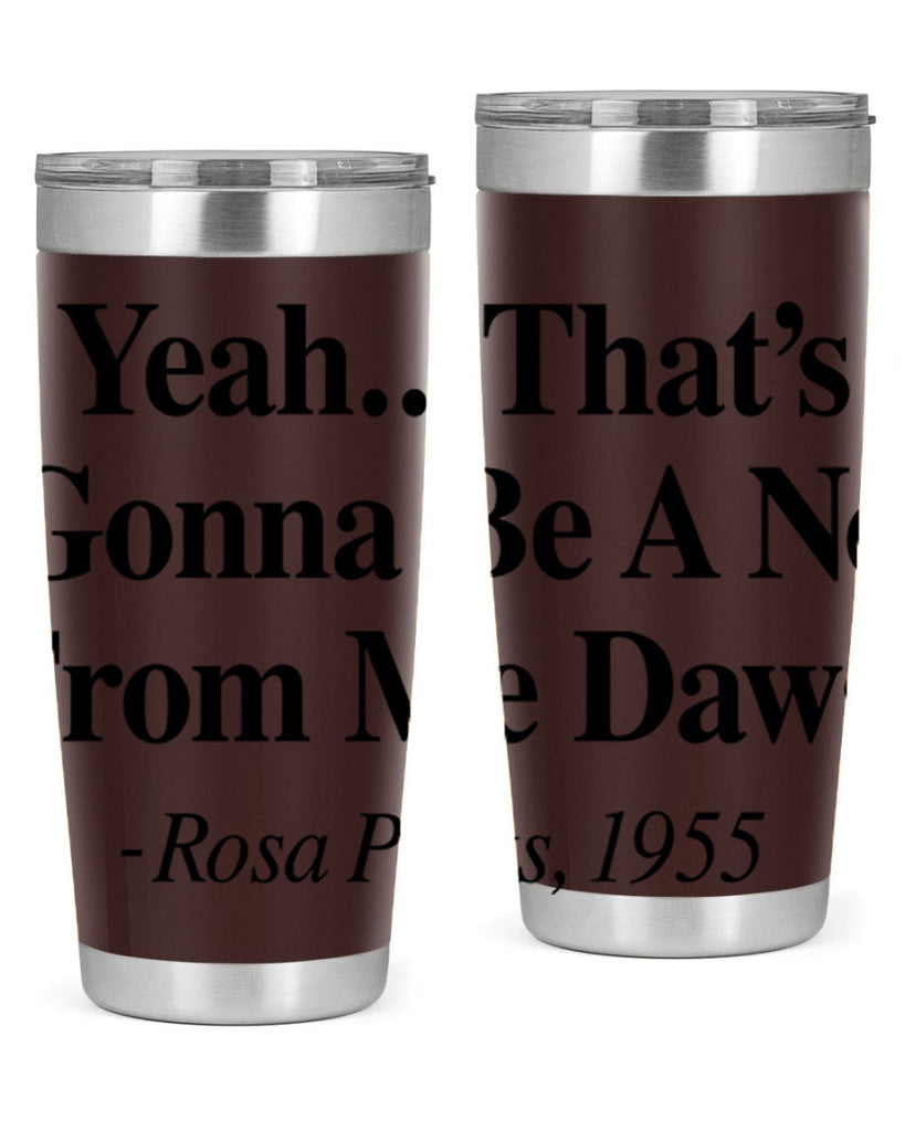 yeah thats gonna be a no from me dawg rosa parks 3#- black words phrases- Cotton Tank