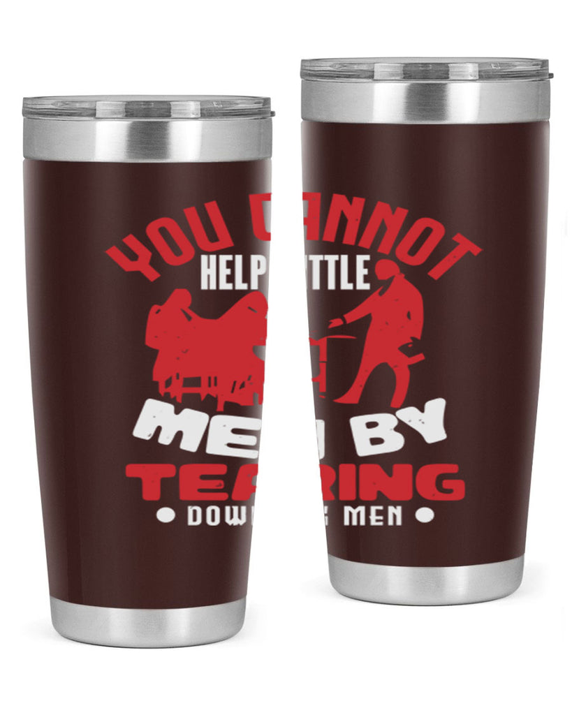 you cannot help little men Style 72#- Fourt Of July- Tumbler