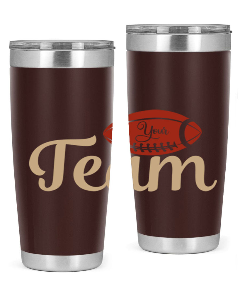 your team 2271#- softball- Tumbler