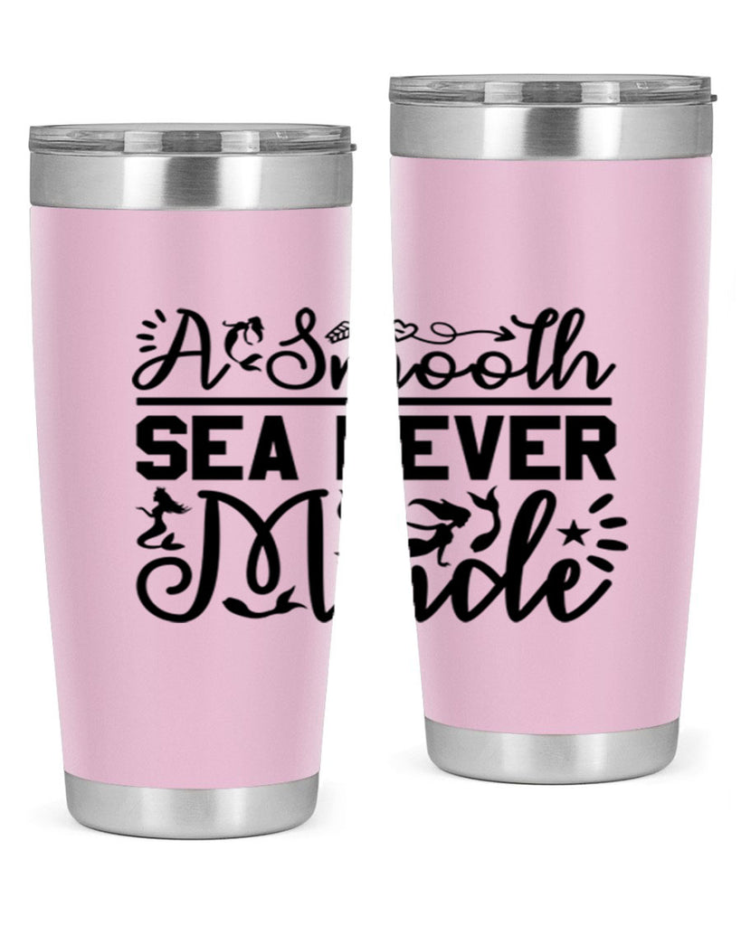 A Smooth Sea Never Made 11#- mermaid- Tumbler