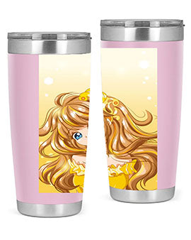 A beautiful and happy princess with gold dress game 131#- anime- Tumbler