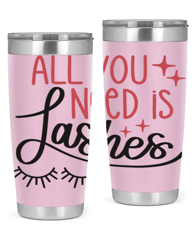 All You Need Is Lashes Style 146#- make up- Tumbler