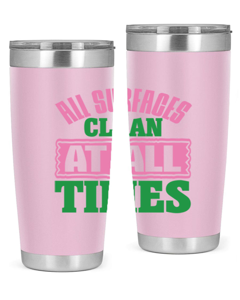 All surfaces clean at all times Style 1#- cleaner- tumbler