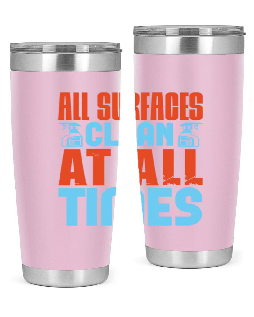 All surfaces clean at all times Style 2#- cleaner- tumbler