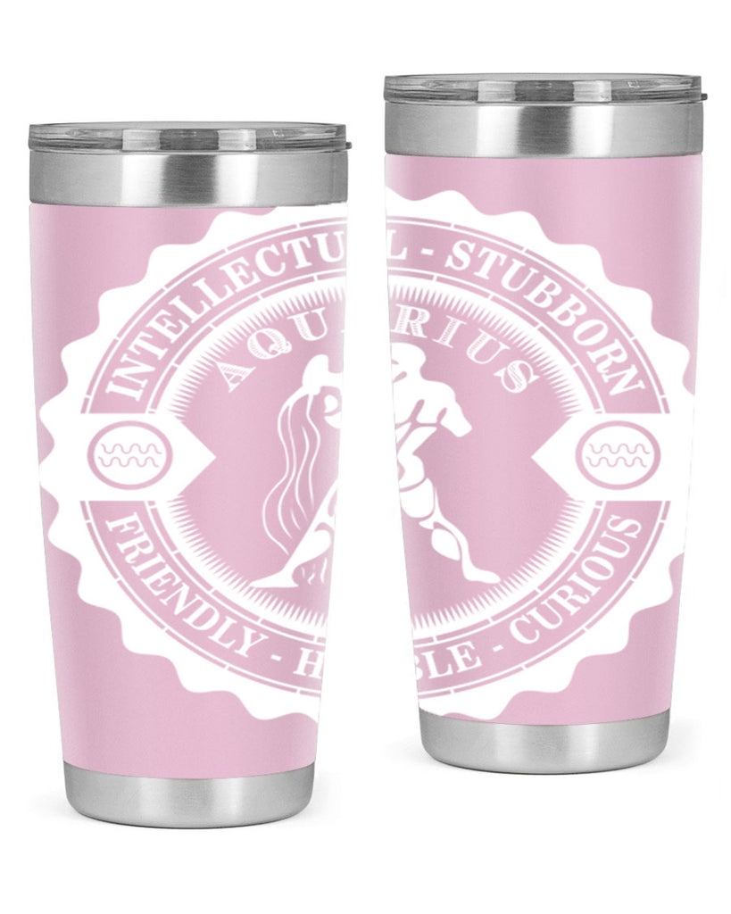 Aquarius 45#- zodiac- Tumbler