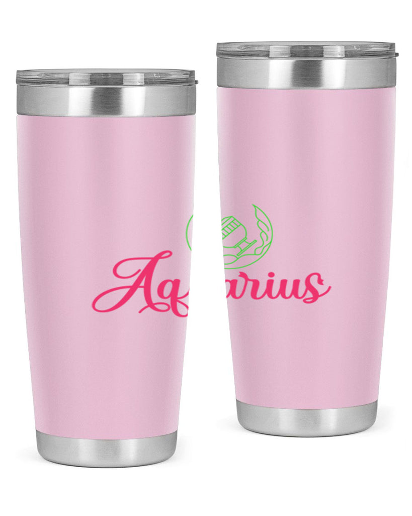Aquarius 70#- zodiac- Tumbler