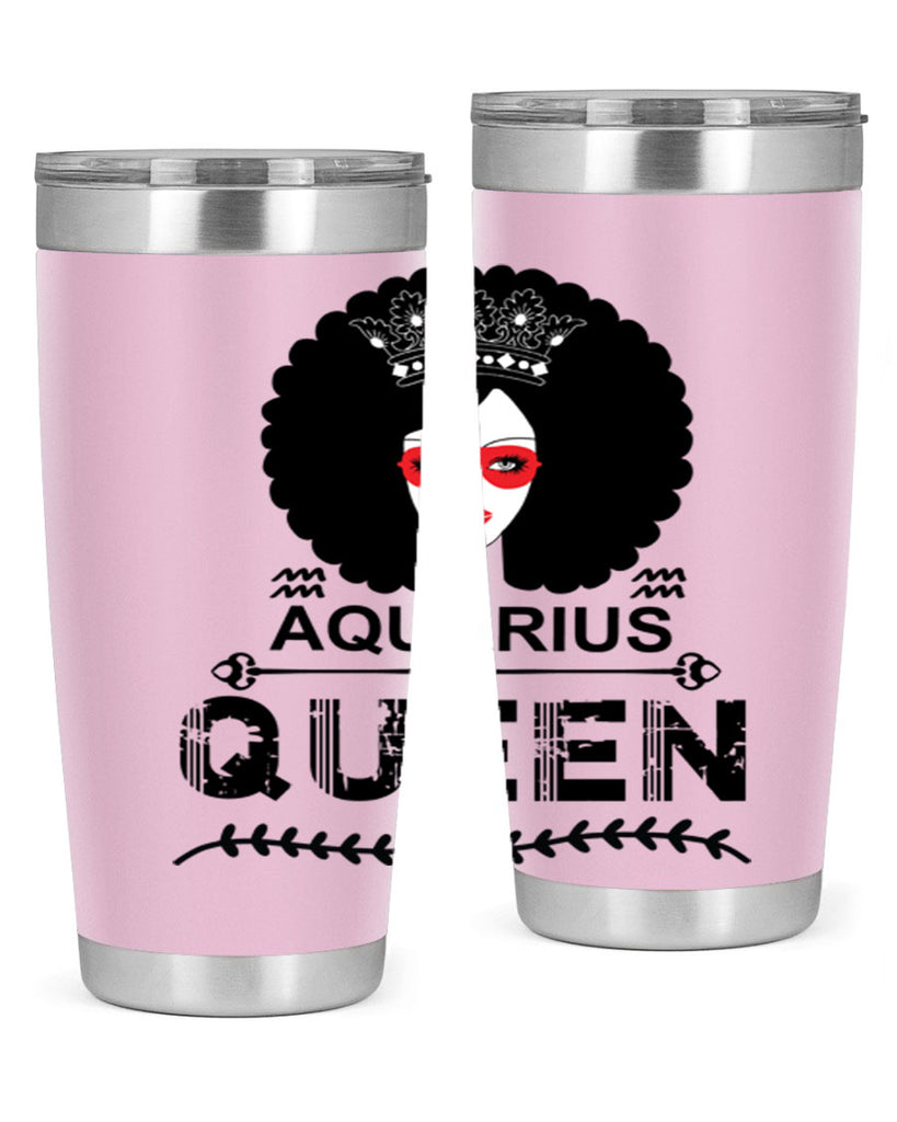 Aquarius queen 75#- zodiac- Tumbler