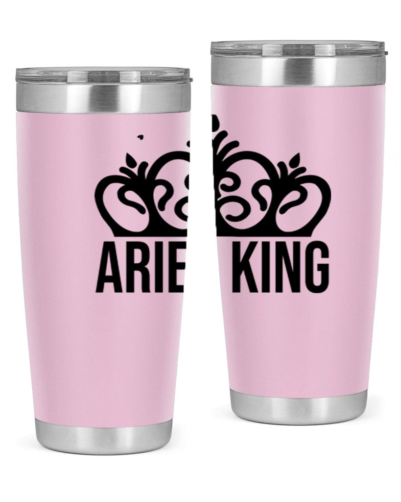 Aries king 107#- zodiac- Tumbler