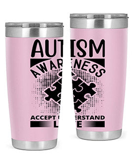 Autism awareness Style 43#- autism- Tumbler