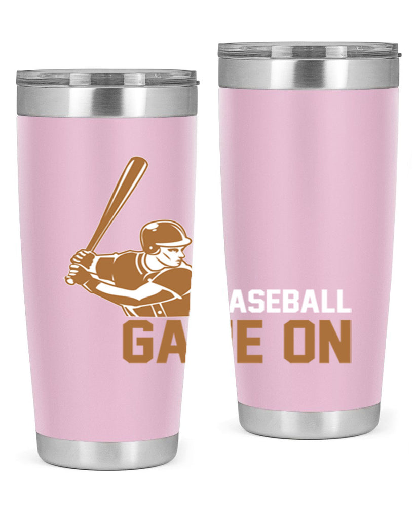 Baseball game 1446#- baseball- Tumbler