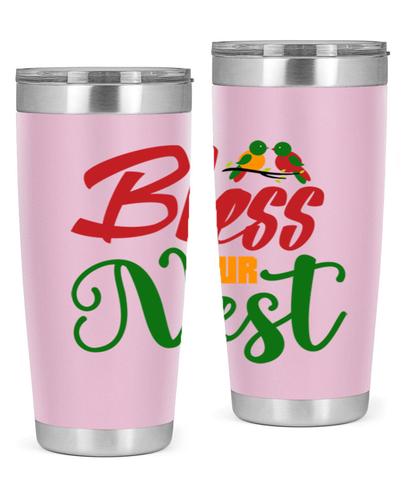 Bless Our Nest 67#- spring- Tumbler