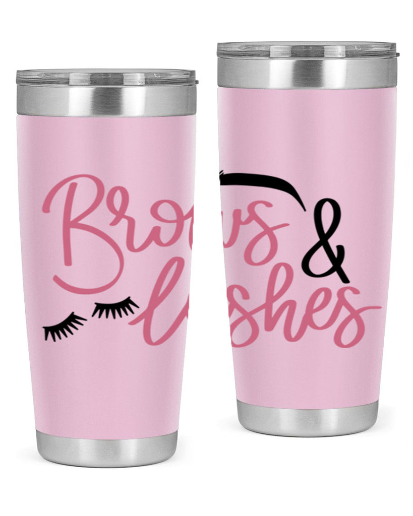 Brows Lashes Style 122#- make up- Tumbler
