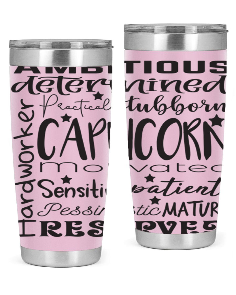 Capricorn 566#- zodiac- Tumbler