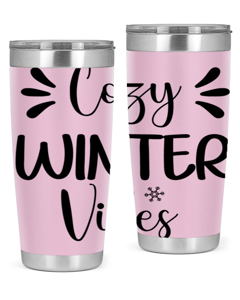 Cozy Winter Vibes76#- winter- Tumbler
