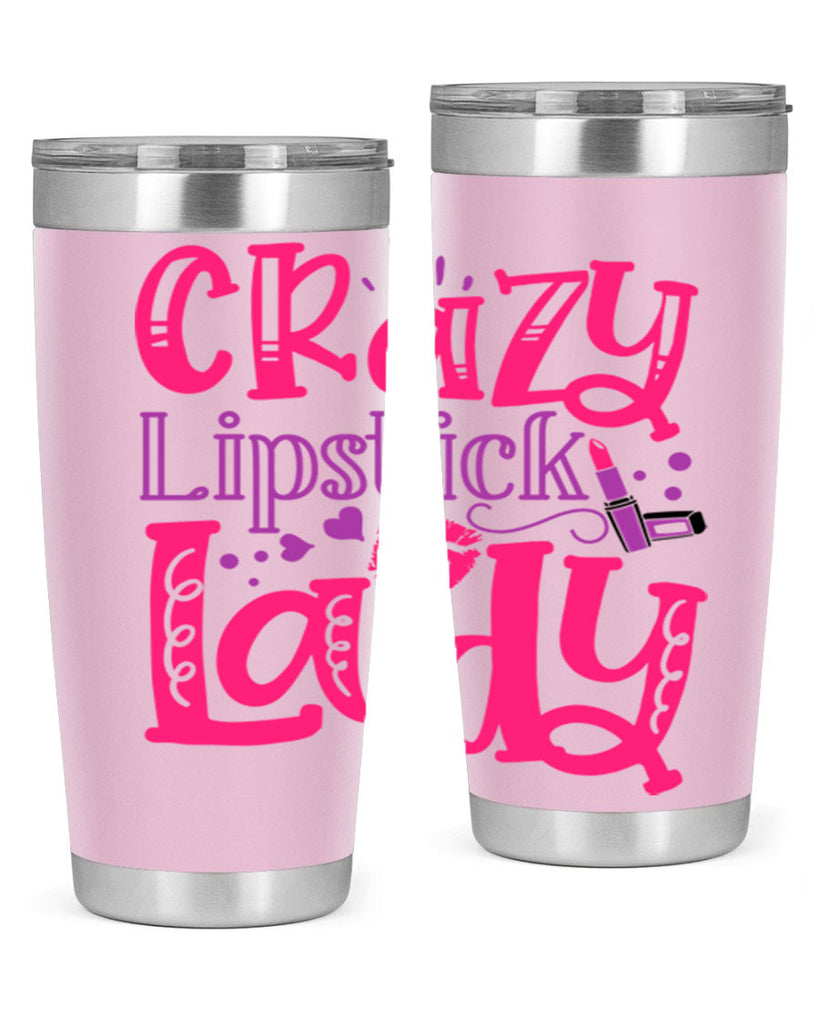 Crazy Lipstick Lady Style 241#- make up- Tumbler