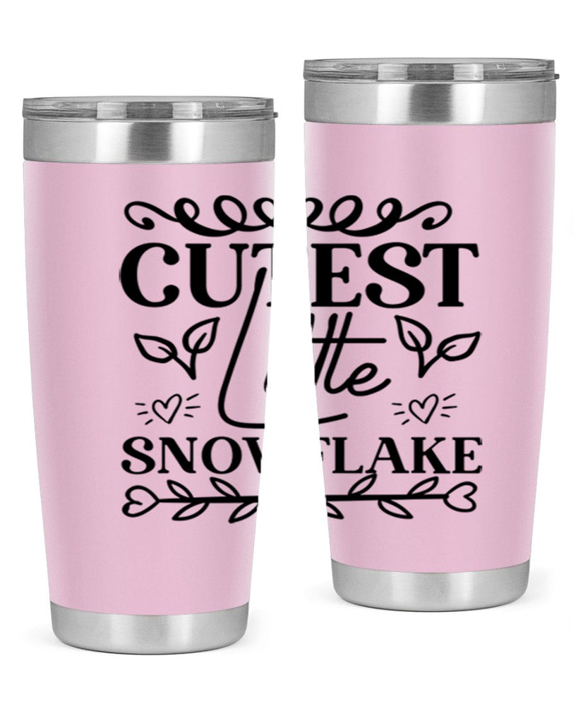 Cutest Little Snowflake 88#- winter- Tumbler