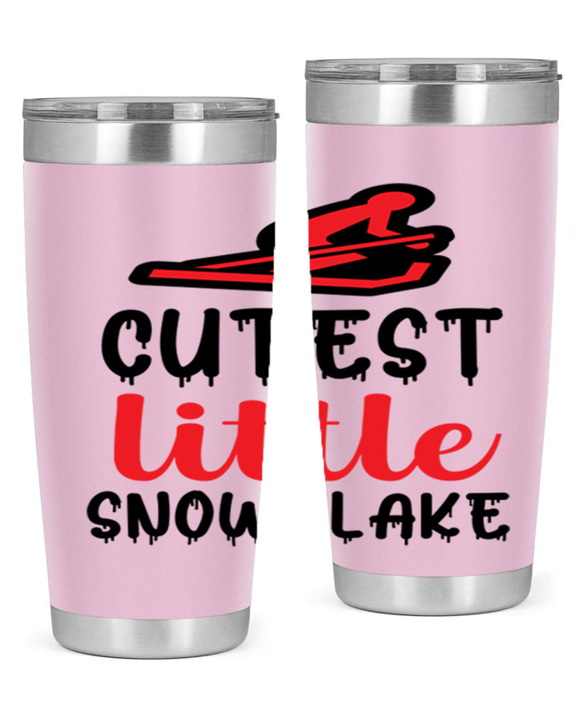 Cutest little snowflake 87#- winter- Tumbler