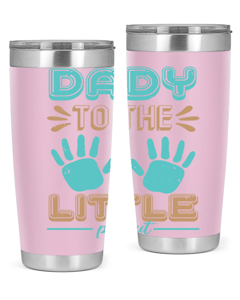 Dady to the little peanut Style 43#- baby shower- tumbler