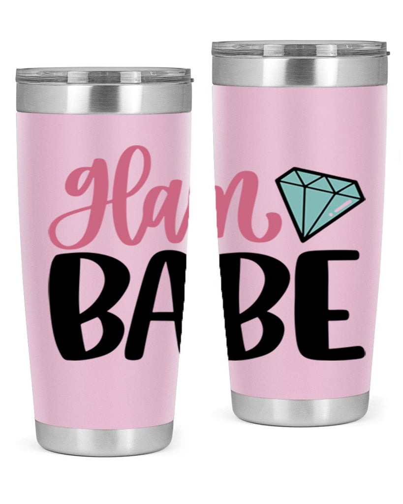 Glam Babe Style 98#- make up- Tumbler