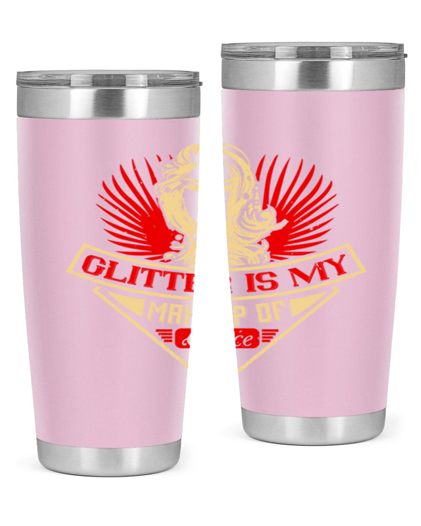 Glitter is my makeup of choice Style 211#- make up- Tumbler