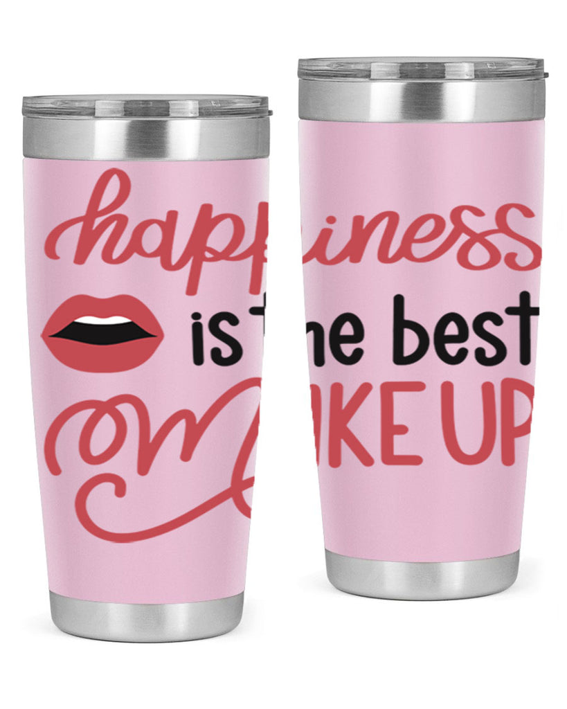 Happiness is the Best Makeup Style 94#- make up- Tumbler