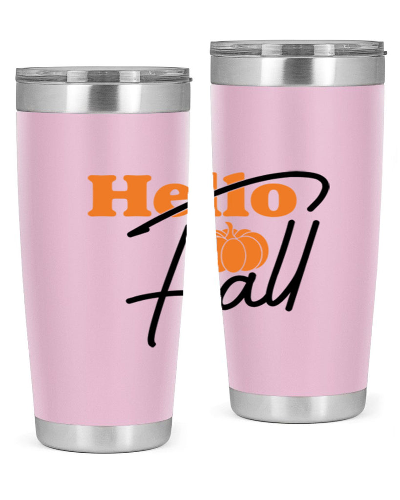 Hello Fall 279#- fall- Tumbler