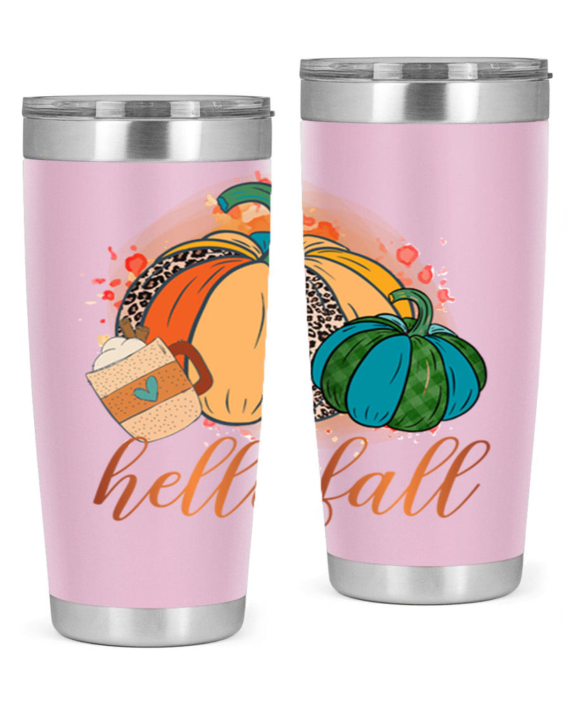 Hello Fall 282#- fall- Tumbler