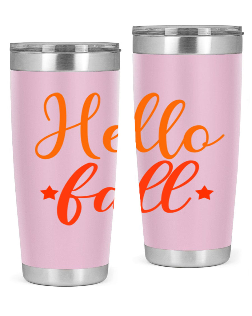 Hello Fall Design 278#- fall- Tumbler