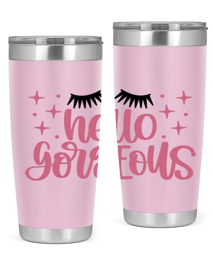 Hello Gorgeous Style 89#- make up- Tumbler