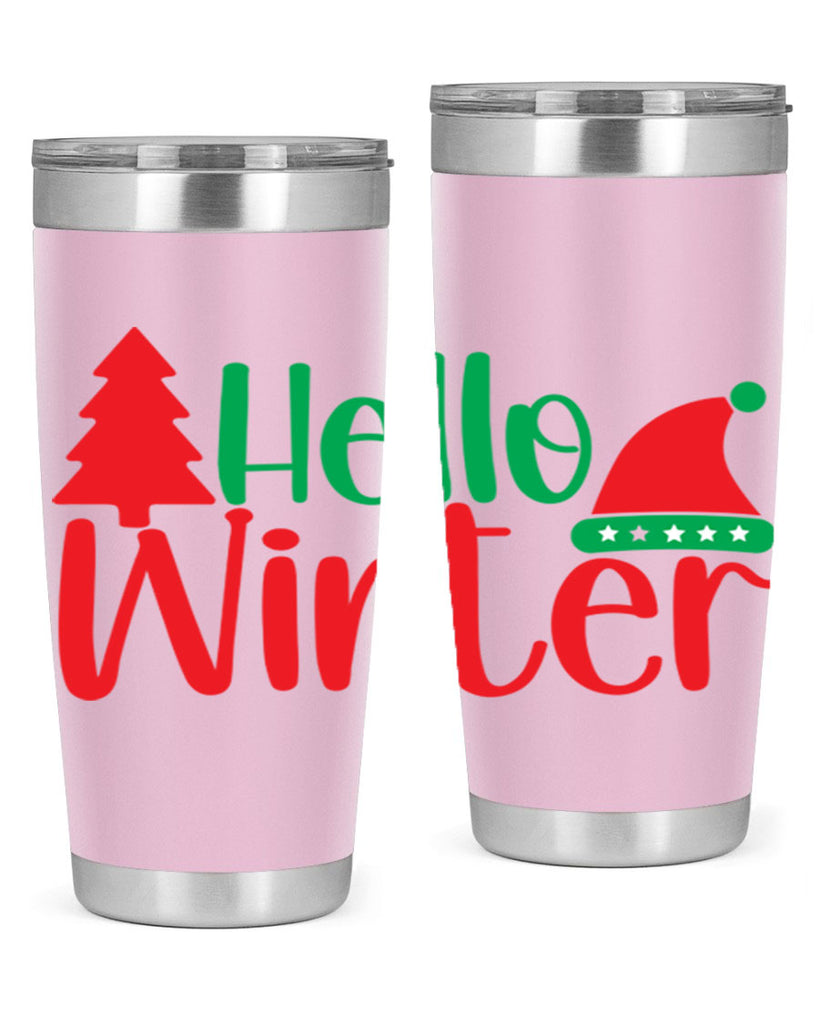 Hello Winter 180#- winter- Tumbler
