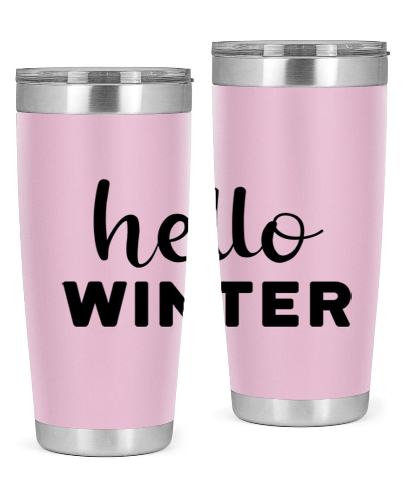 Hello Winter 186#- winter- Tumbler