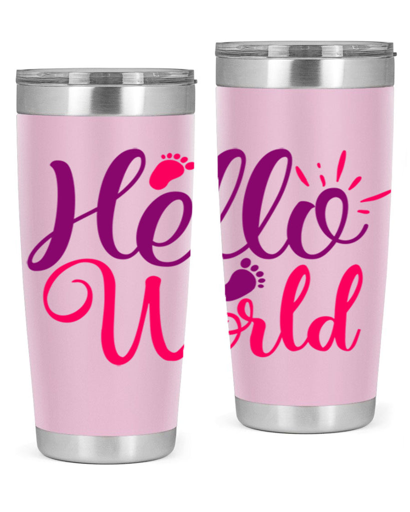 Hello World Style 260#- baby- tumbler