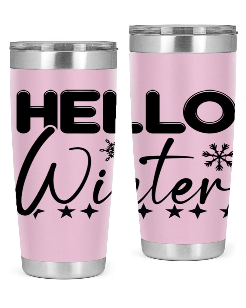 Hello winter 183#- winter- Tumbler
