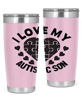 I love my Style 46#- autism- Tumbler