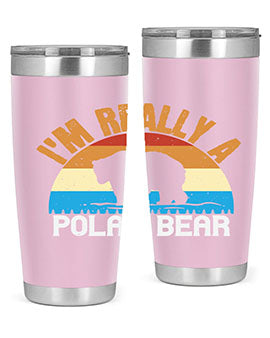 I'm Really A Polar Bear 38#- Bears- Tumbler