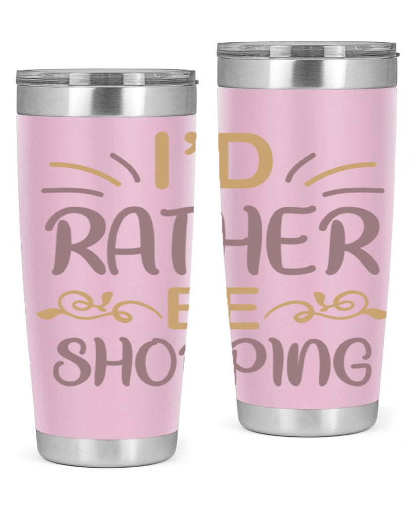 Id Rather Be Shopping 109#- fashion- Cotton Tank