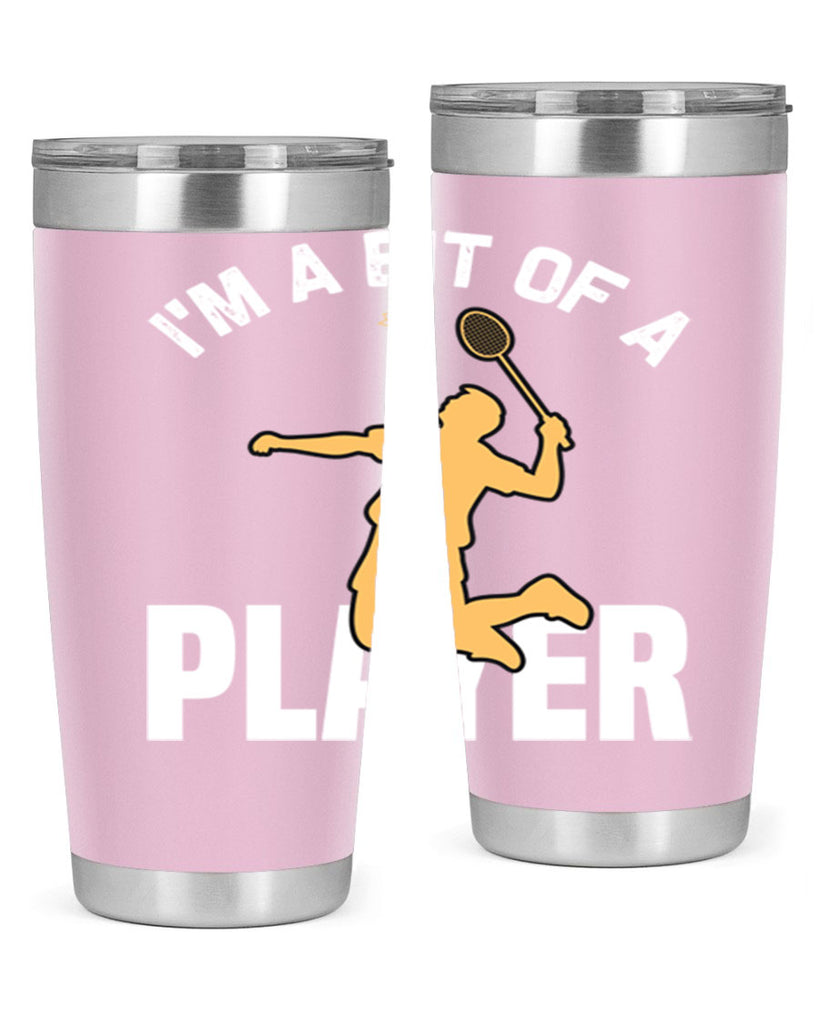 Im a bit 1071#- badminton- Tumbler
