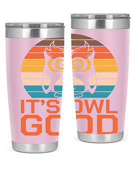 Its Owl Good Retro Owl A TurtleRabbit 10#- owl- Tumblers