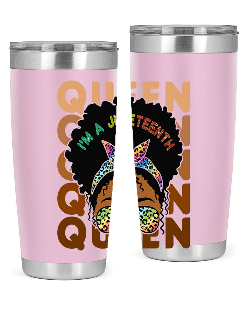 Juneteenth Queen Swag Black Melanin Png 26#- Juneteenth- tumbler