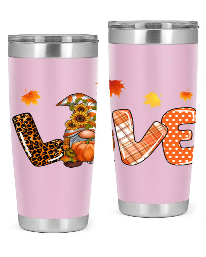 LOVEFallGnomeAutumn 416#- fall- Tumbler
