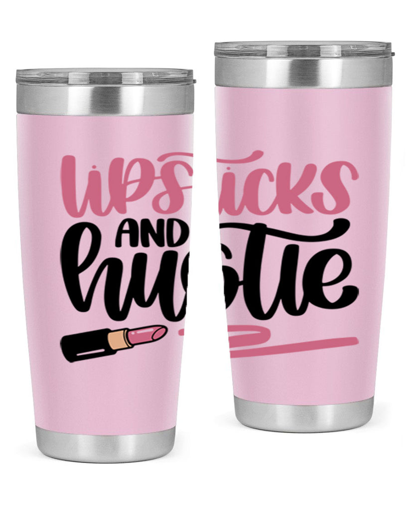 Lipstick And Hustie Style 58#- make up- Tumbler