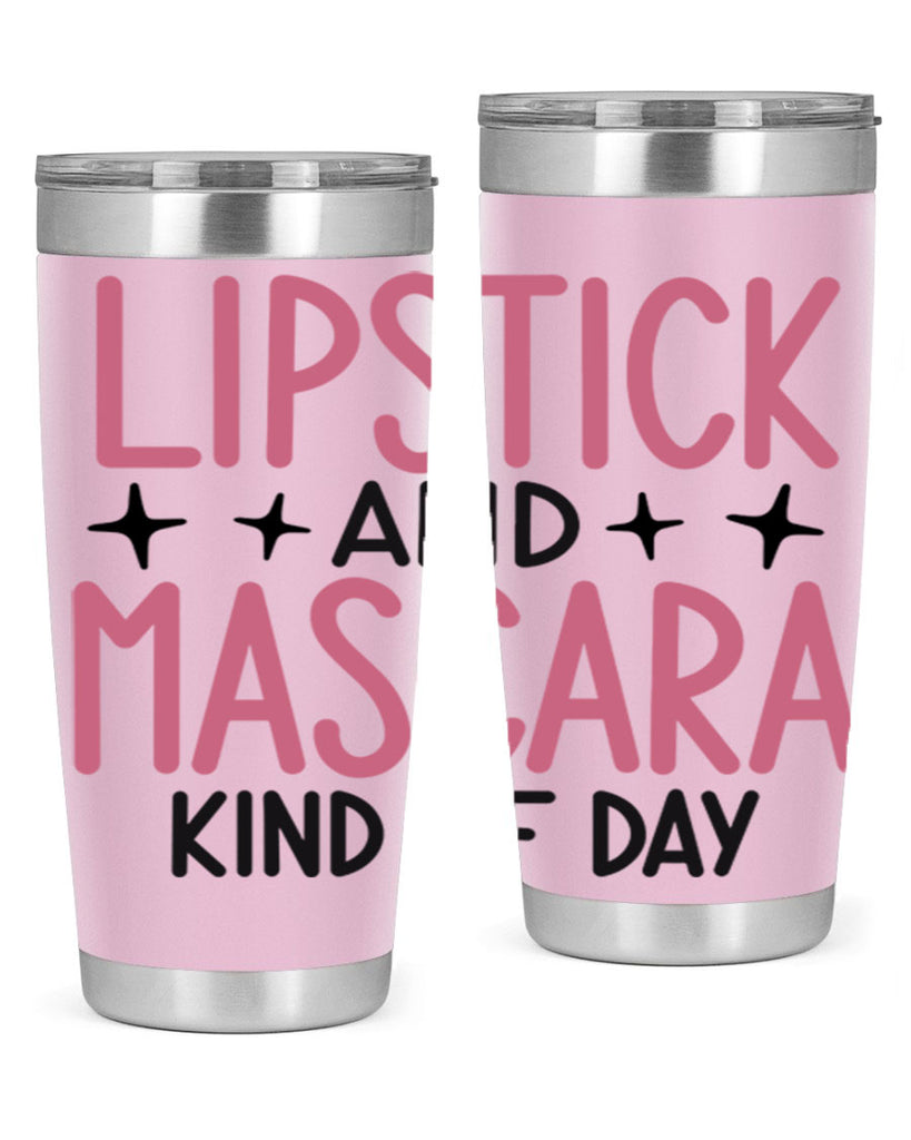 Lipstick and Mascara Kind of Day Style 57#- make up- Tumbler